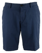 Hugo Boss Men's Slice Stretch Flat Front Shorts 32 R Dark Blue